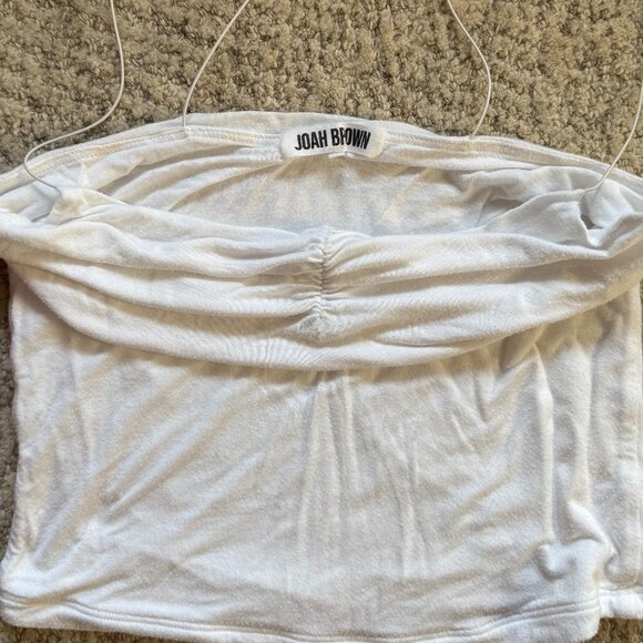 Joah Brown 'Sinched' Cami (M/L, white) - Picture 2 of 3